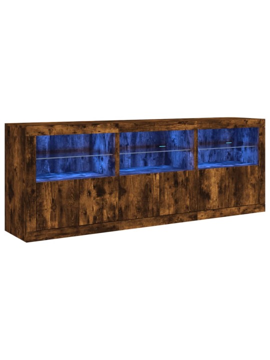 Senkki led-valoilla savutammi 181,5x37x67 cm