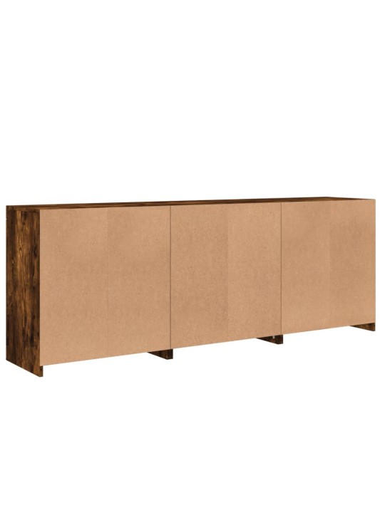 Senkki led-valoilla savutammi 181,5x37x67 cm