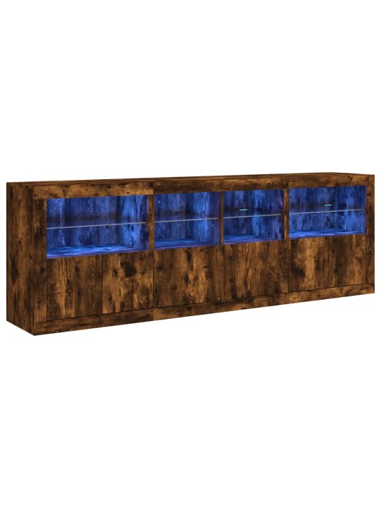 Senkki led-valoilla savutammi 202x37x67 cm