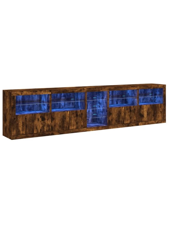 Senkki led-valoilla savutammi 283x37x67 cm