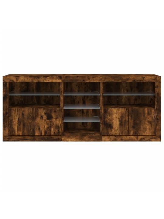 Senkki led-valoilla savutammi 181,5x37x67 cm