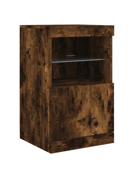 Senkki LED-valoilla savutammi 123x37x67 cm