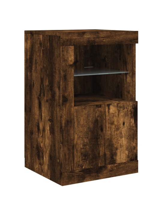 Senkki LED-valoilla savutammi 123x37x67 cm