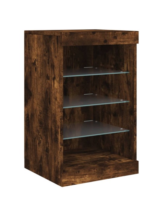Senkki LED-valoilla savutammi 123x37x67 cm