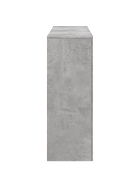 Senkit LED-valoilla 3 kpl betoninharmaa tekninen puu