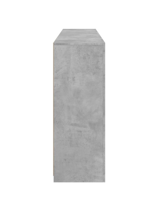 Senkit led-valoilla 3 kpl betoninharmaa tekninen puu