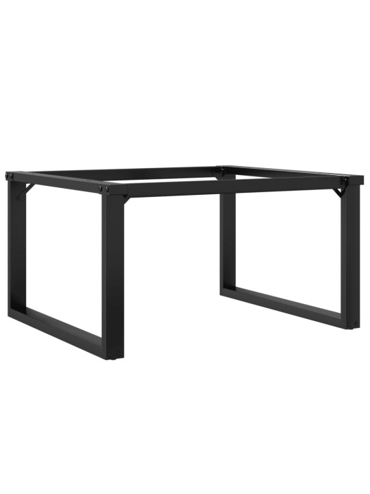 Sohvapöydän jalat o-muoto 70x60x43 cm terästä