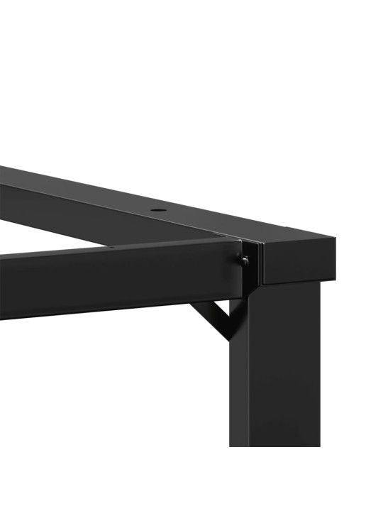 Sohvapöydän jalat o-muoto 70x60x43 cm terästä