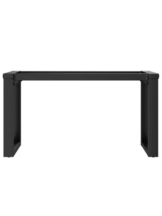 Sohvapöydän jalat o-muoto 70x30x43 cm terästä