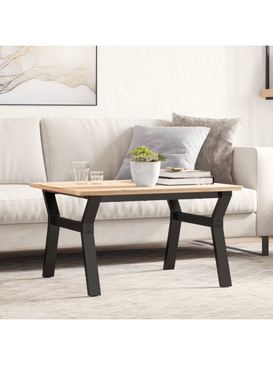 Sohvapöydän jalat y-muoto 70x60x43 cm terästä