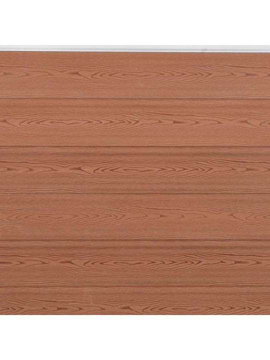 Aitapaneelisarja ruskea 872x186 cm wpc