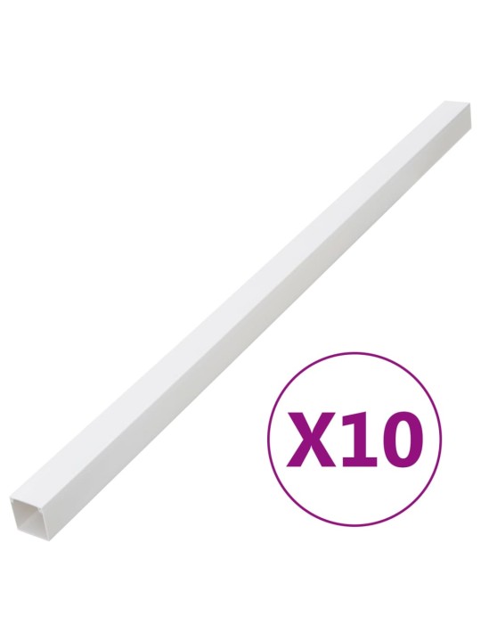 Johtokanava 100x60 mm 10 m PVC