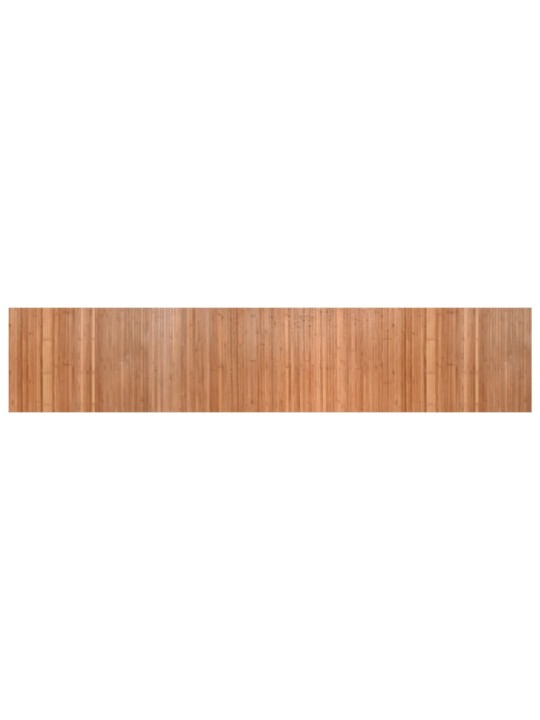 Matto suorakaide luonnollinen 60x300 cm bambu