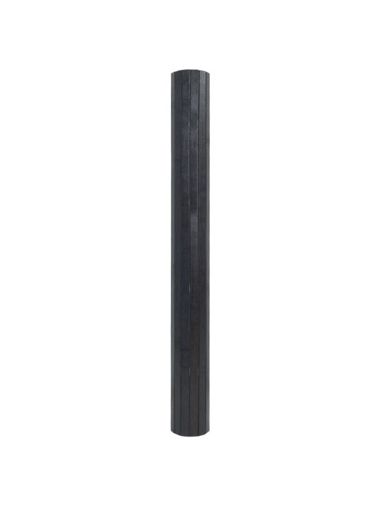 Matto suorakaide harmaa 60x300 cm bambu