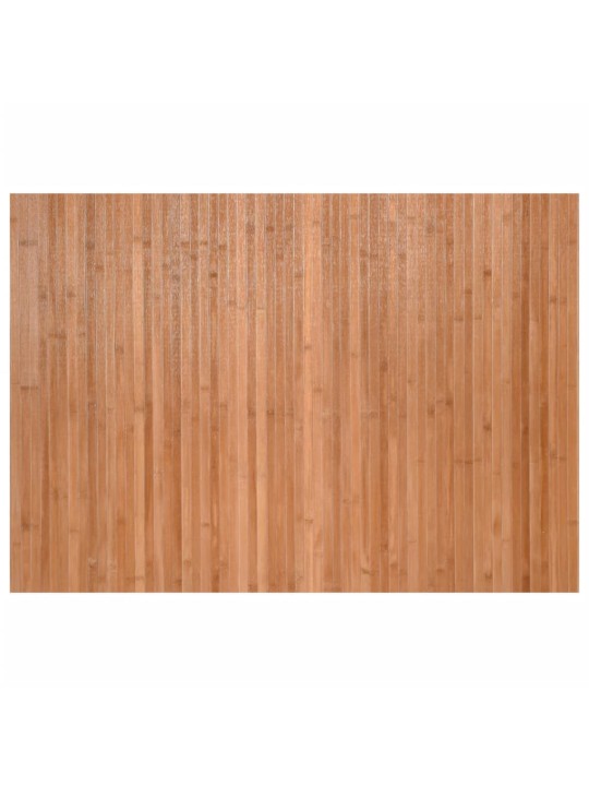 Matto suorakaide luonnollinen 70x200 cm bambu