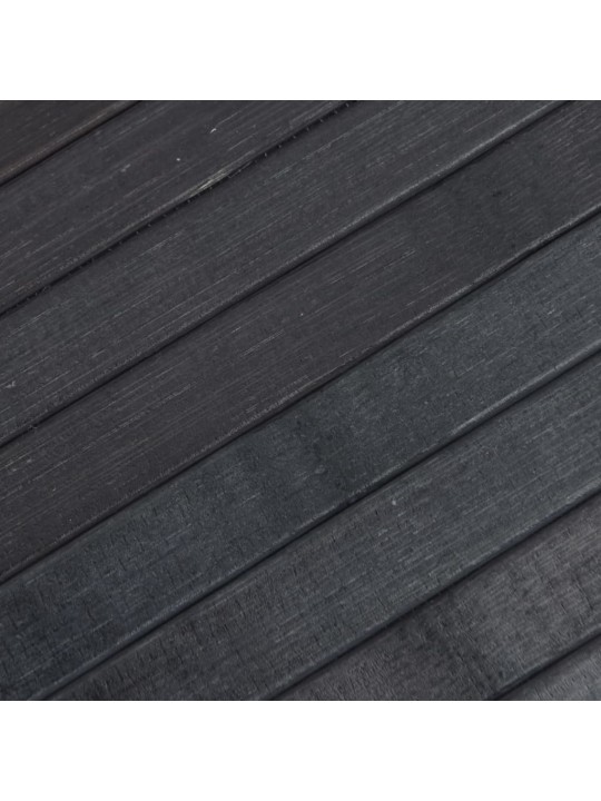 Matto suorakaide harmaa 70x200 cm bambu
