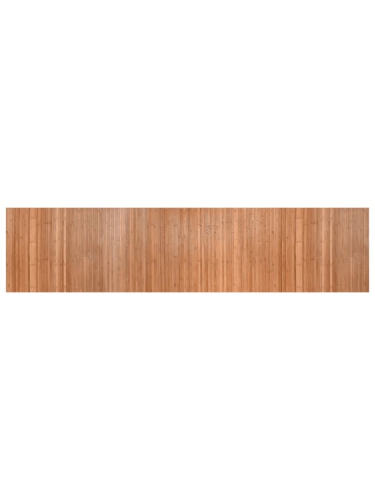Matto suorakaide luonnollinen 70x300 cm bambu