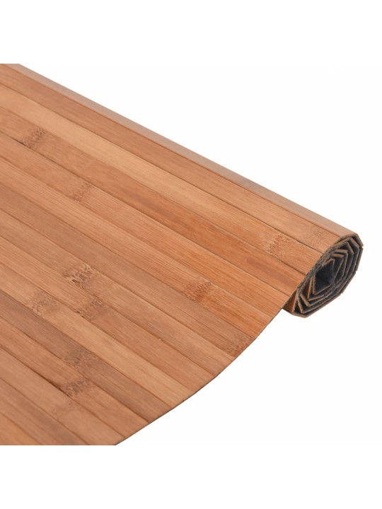 Matto suorakaide luonnollinen 70x300 cm bambu
