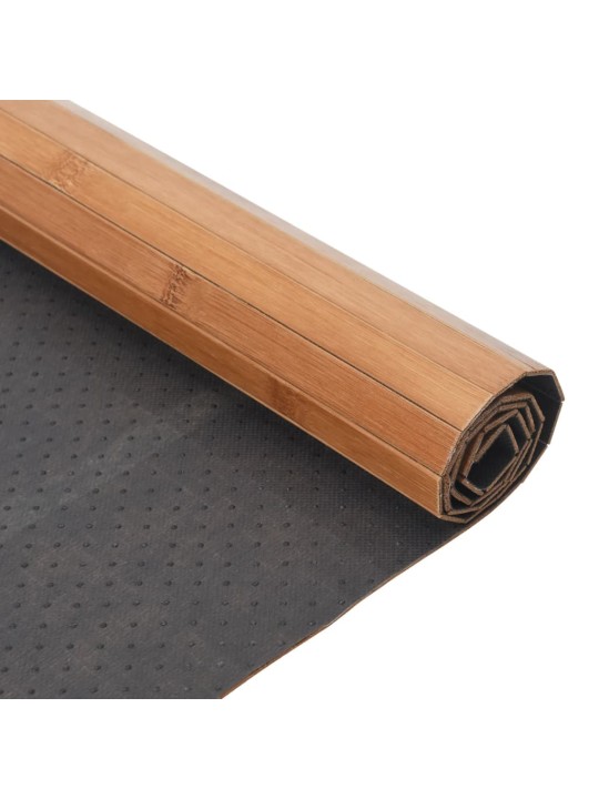 Matto suorakaide luonnollinen 70x300 cm bambu