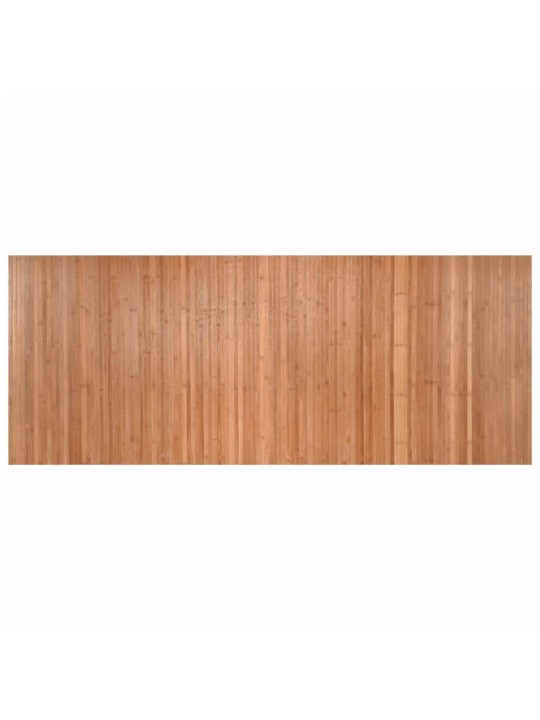 Matto suorakaide luonnollinen 80x200 cm bambu