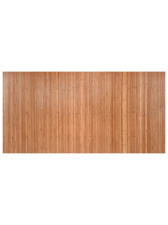 Matto suorakaide luonnollinen 100x200 cm bambu