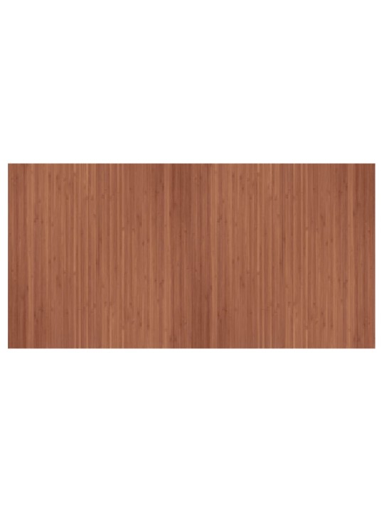Matto suorakaide ruskea 100x200 cm bambu
