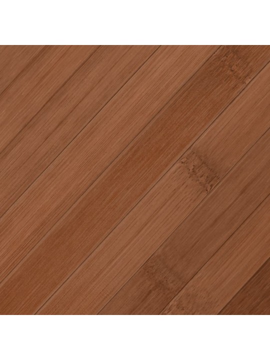 Matto suorakaide ruskea 100x200 cm bambu