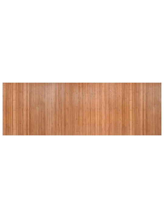 Matto suorakaide luonnollinen 100x300 cm bambu