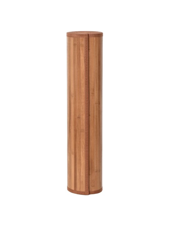 Matto suorakaide luonnollinen 60x100 cm bambu