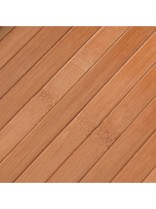 Matto suorakaide luonnollinen 60x100 cm bambu