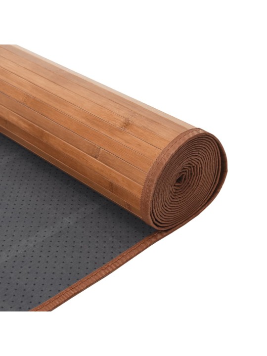 Matto suorakaide luonnollinen 60x200 cm bambu