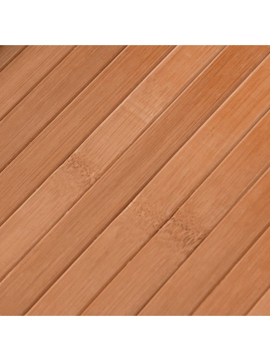 Matto suorakaide luonnollinen 60x200 cm bambu
