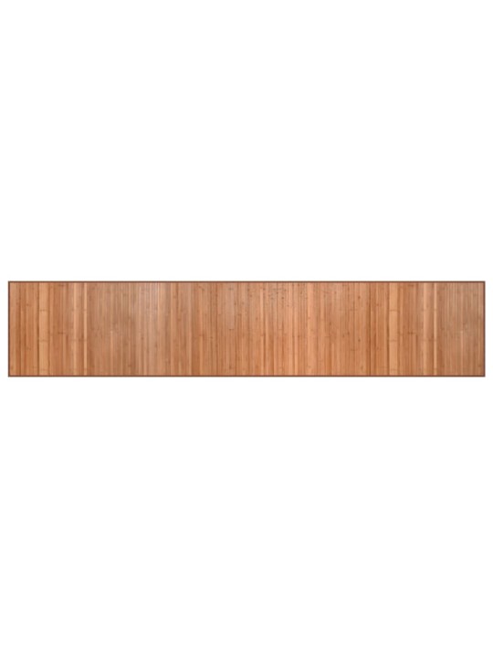 Matto suorakaide luonnollinen 60x300 cm bambu