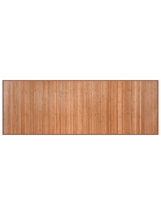 Matto suorakaide luonnollinen 70x200 cm bambu