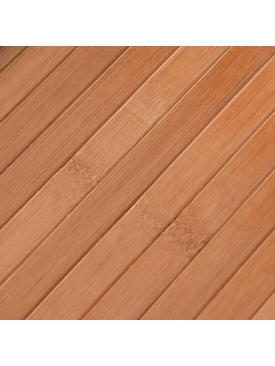 Matto suorakaide luonnollinen 70x200 cm bambu