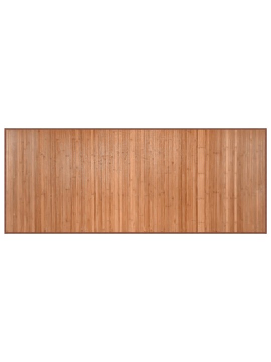 Matto suorakaide luonnollinen 80x200 cm bambu