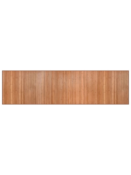 Matto suorakaide luonnollinen 80x300 cm bambu