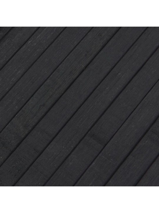 Matto suorakaide harmaa 80x300 cm bambu