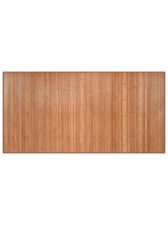 Matto suorakaide luonnollinen 100x200 cm bambu