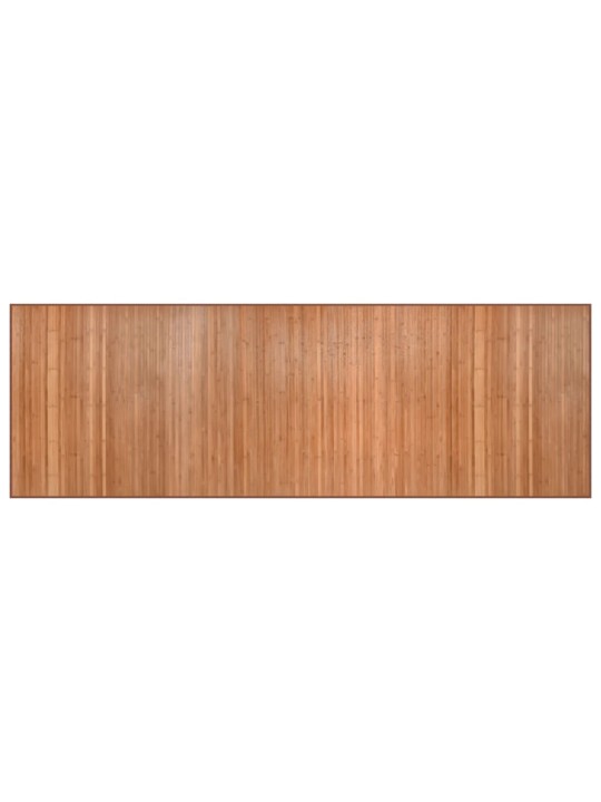 Matto suorakaide luonnollinen 100x300 cm bambu
