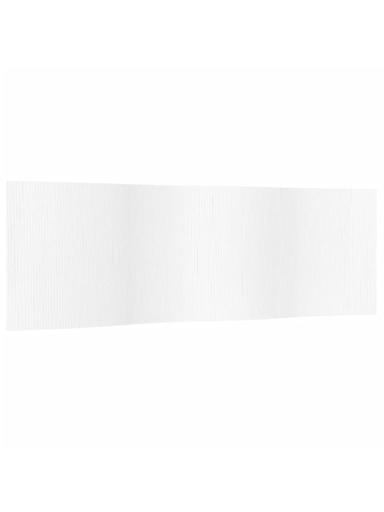 Tilanjakaja valkoinen 165x600 cm bambu