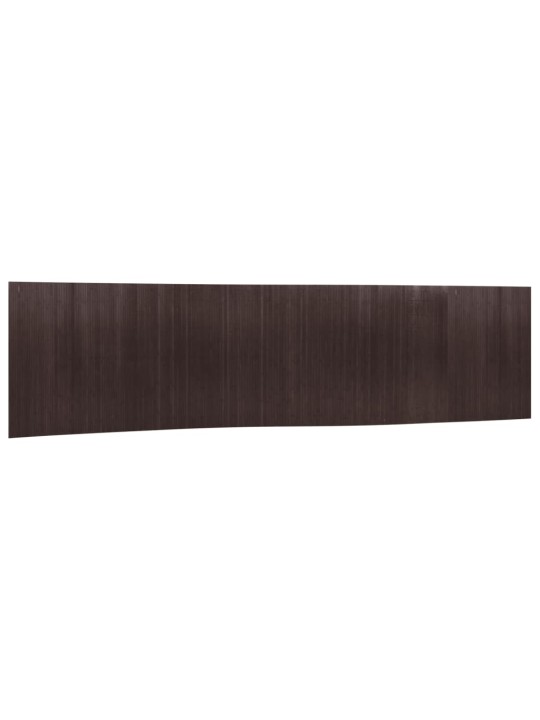 Tilanjakaja tummanruskea 165x800 cm bambu