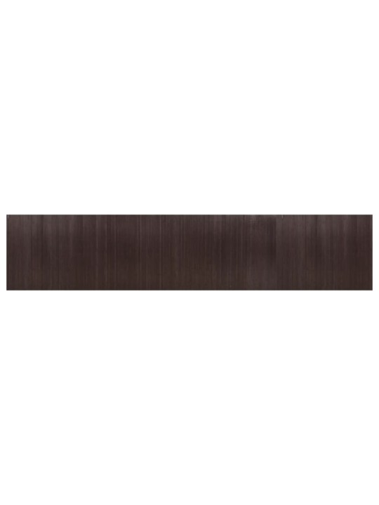Tilanjakaja tummanruskea 165x800 cm bambu