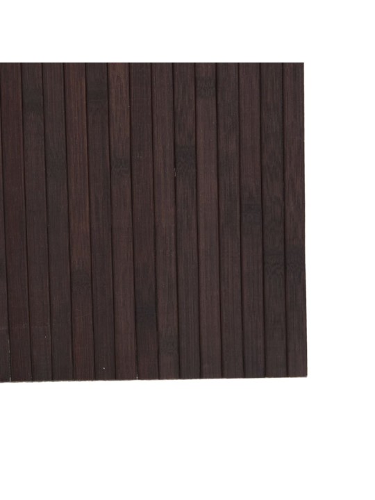 Tilanjakaja tummanruskea 165x800 cm bambu