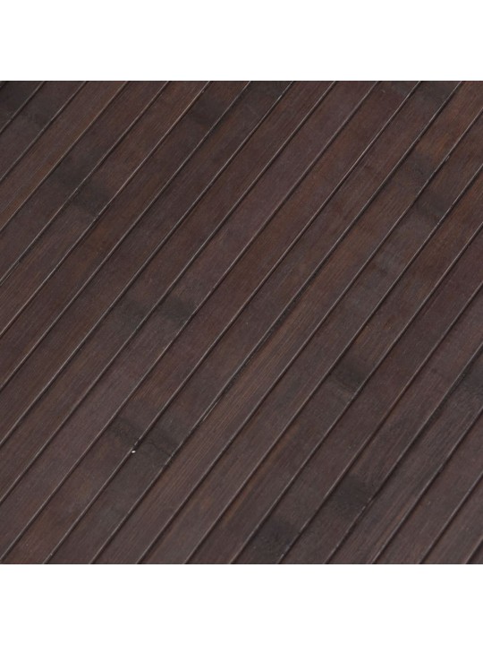 Tilanjakaja tummanruskea 165x800 cm bambu