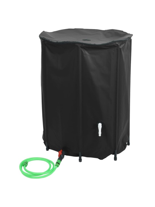 Taitettava vesisäiliö hanalla 750 l PVC