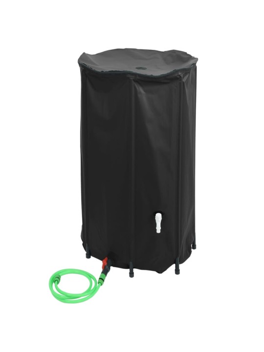 Taitettava vesisäiliö hanalla 250 l PVC