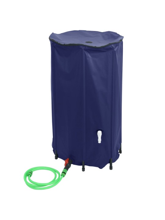 Taitettava vesisäiliö hanalla 250 l PVC