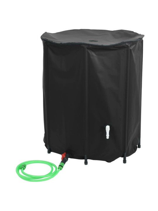 Taitettava vesisäiliö hanalla 1250 l PVC