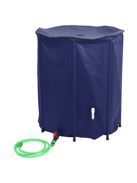 Taitettava vesisäiliö hanalla 1250 l PVC